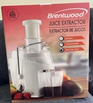 Brentwood JC-452W Centrifugal Juicer 400W White Speeds 15OZ Extra Large Chute. Fixed Price $55.00.