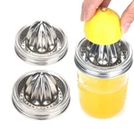 1 Pc Stainless Steel Citrus Juicer Cover For Wide Mouth Mason Jars, Durable Tool. Fixed Price $9.99.