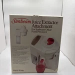 Vintage Sunbeam Juice Extractor Attachment 94690. Fixed Price $29.99.