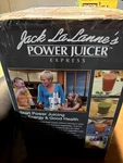 Jack Lalanne's Power Juicer Express MT-1020 New Still In The Box Never Opened. Fixed Price $110.00.