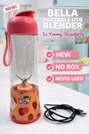 Bella Portable Usb Blender Bottle So Yummy Strawberry Mini Smoothie Maker Pink. Fixed Price $24.99.