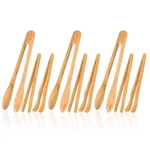 Zopeal 9 Pcs Christmas Bamboo Kitchen Utensils Set Cooking Wooden Toast. Fixed Price $28.48.