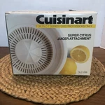 Cuisinart DLC-056 Super Citrus Juicer Attachment DLC-7 Series Made Japan Pro 14. Fixed Price $52.00.