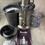 Breville BJE820XL The Fountain Duo Centrifugal Juicer Stainless Steel. Fixed Price $179.99.