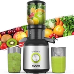 Syvio Slow Masticating Juicer With 4.3" Feed Chute. Fixed Price $84.29.