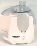 Black And Decker Juice Extractor Base Motor, Top, Blade Working Model JE1500. Fixed Price $12.60.