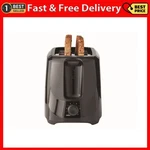 Mainstays 2-SLICE Toaster With 6 Shade Settings And Removable Crumb Tray, Black. Fixed Price $48.99.