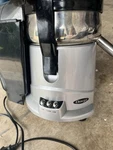 Omega 500 Centrifugal Juicer Silver Black Stainless Steel Used. Fixed Price $54.99.