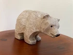 Vintage Cast Iron Polar Bear Doorstop Magnetic Painted White Primitive 4.5 Lb. Fixed Price $37.99.