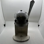 Vintage Rival O Mat Manual Citrus Press Juicer White PR-63 Metal 1940'S. Fixed Price $44.94.