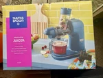 Electric Masticating Juicer Dark Teal Blue - Tabitha Brown New Opened Box. Fixed Price $30.00.