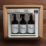 Set Of 3 + Simple Lemon Verbena Hand Soap Multi Purpose Cleaner Dish. Fixed Price $47.99.