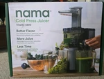 Nama Vitality 5800 Cold Press Juicer SJ100, Gray - Works Great. Fixed Price $210.00.
