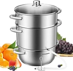Vivohome Stainless Steel Steam Juicer Fruit Vegetables 9.3 Qt, Sliver. Fixed Price $95.99.