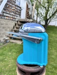 Vintage Rival Juice-o-mat 462C Juicer Single Action Art Deco Repainted Beautiful. Fixed Price $150.00.
