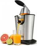 Electric Orange Juicer 600W Stainless Steel Citrus Press LBC388 Lebenlang Incl.. Fixed Price $89.99.