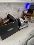Omega J8008HDC Masticating Juicer Motor Base Chrome Silver Black Used. Fixed Price $80.00.