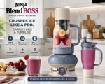 Ninja Blendboss Single Serve Blender 1200W Smoothie Maker 26OZ Tumblers Auto-iq. Fixed Price $168.55.
