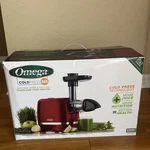 Omega H3000RED Cold Press Juicer 150W Slow Masticating Extractor 365. Fixed Price $80.00.