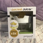 Prepara The Juiciest Juicer Manual Glass Citrus Squeezer Dishwasher Safe. Fixed Price $14.29.