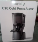 Canoly C16 Masticating Cold Press Juicer, Bpa-free, Electric Motor, Black. Fixed Price $180.00.