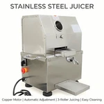 3 Roller Sugarcane Juicer Machine Electric High Efficiency Extractor 110V. Fixed Price $518.52.