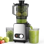 Cowsar 200 24 Oz. Cold Press Juicer Machine, 4.35 In. Wide Feed Chute. Fixed Price $59.99.