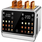 Foyoconven Toaster 4 Slice Digital Smart Dual Control. Fixed Price $134.47.