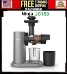 Ninja Slow Juicer Neverclog Cold Press Powerful Dishwasher Safe JC150 JC151. Fixed Price $89.95.