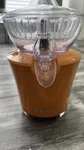 Krups ZX720K Electric Acrylic Citrus Juicer With Automatic Fruit Pressure Detect. Fixed Price $75.00.