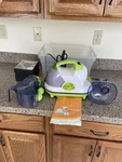 Kuvings Horizontal Juice Extractor NJE-3540U Plus Dvds. Fixed Price $200.00.