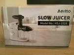 Cold Press Juicer, Aeitto Masticating Machine, HSJ1518-BLACK X.19. Fixed Price $44.95.
