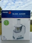 Fagor Slow Masticating Juicer Model 670041650 - Vegetable & Fruit Cold Press. Fixed Price $120.00.