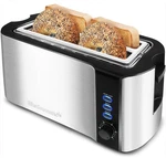 Elite Gourmet ECT-3100 Longslot 4-SLICE Brushed Stainless Steel Toaster 6 Setti. Fixed Price $30.00.