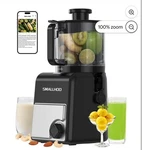 Smallhoo Cold Press Juicer 6.5" Extra Wide Chute For Juice, Sorbet, Nut Milk. Fixed Price $74.99.