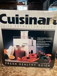 Vintage Nos Cuisinart Juicer Extractor JE-4 New Opened Box Unused. Fixed Price $65.00.