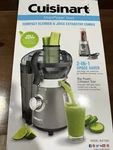 Cuisinart Smartpower Duet Compact Blender And Juice Extractor Combo BJC-550. Fixed Price $75.00.