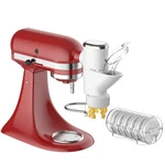Gvode Gourmet Pasta Press Attachment For Kitchenaid Stand Mixer, Large, White. Fixed Price $56.17.