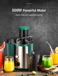 Exprimidor De Frutas Verduras Extractor 500W Maquina Centr Fuga Citricos Sin Bpa. Fixed Price $59.49.