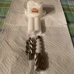 Green Power Juice Extractor Pasta Making Attachment Twin Gear Set KP-E1304. Fixed Price $42.80.