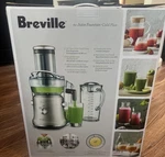 Breville The Fountain Cold Plus 1000W Juicer - Silver (BJE530BSS1BUS1). Fixed Price $200.00.