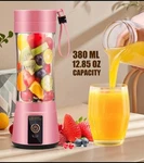 Ban Dung Pink Portable Usb Charging Personal Blender 380ML 6-BLADE. Fixed Price $15.00.