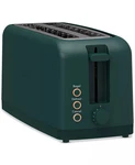 Bella 4-SLICE Wide-slot Slim Toaster, Forest Green Free Shipping, Import Fee. Fixed Price $19.99.