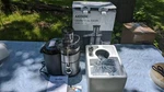 Aicook 800W Juice And Vegetable Extractor 5-SPEED Touch Screen JE-70S. Fixed Price $69.99.