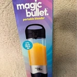 Magic Bullet Portable Blender Silver Black MB-BX554-23 New With Flavor Infuser. Fixed Price $24.99.