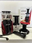 Tribest Slowstar SW-2000 Vertical Juicer & Mincer 47 Rpm Cold Press Red. Fixed Price $148.99.