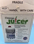 Omega Juicer Model 1000 Fruit Vegetable Centrifugal & Pusher White. Fixed Price $65.00.