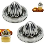 Easy Use Fresh Juicer Lid For 3.38 Inch Wide Mouth Mason Jar.hand Squeez.... Fixed Price $20.99.