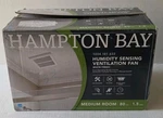 Brand New Hampton Bay Humidity Sensing 80CFM Ventilation Fan White. Fixed Price $44.99.