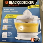 Black & Decker Home Citrus Orange Juicer Kitchen Appliance White CJ600W Newinbox. Fixed Price $21.95.